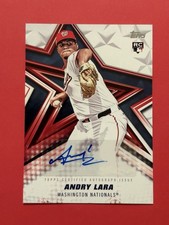 ANDRY LARA (ROOKIE AUTO) 2026 Topps Series 1 Baseball Stars Autograph #BSA-AL