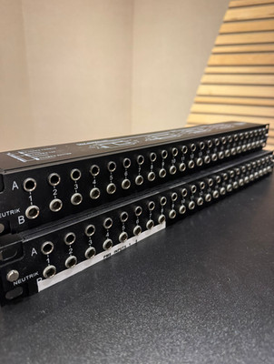 PAAR Neutrik Panel Patch NYS SPP L1 neuwertig