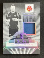 Rafael Santos Borre 2024-25 Panini Noir Box Office Materials Patch /85 #BO-RSB