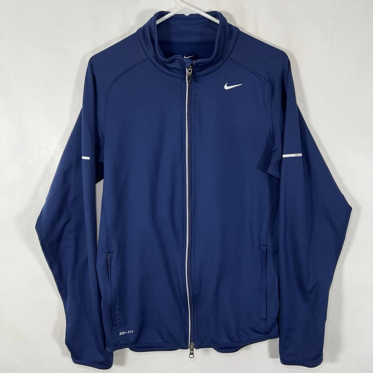 Nike Dri-FIT ネイビー ジャケット Nike Dri-FIT Blue Men's Activewear for Sale | Shop Men's Athletic