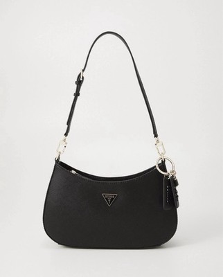 GUESS Noelle Noel Tote Schultertasche Schwarz Neu Kaum Getragen Top Zustand