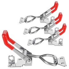 4 Pack 4003 Heavy Duty Toggle Clamp Latch, 1320Lbs Capacity Pull Clamp Adjust...