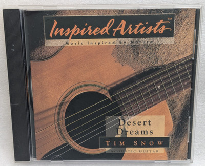 Desert Dreams Tim Snow Acoustic Guitar Inspired By Nature (CD, 1995, NorthWord)