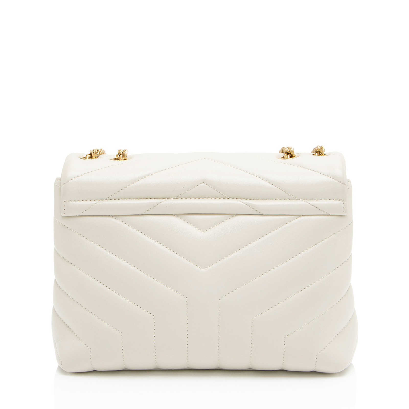 Saint Laurent Matelasse Monogramma Pelle di Vitello LouLou Catena Piccola Tracolla