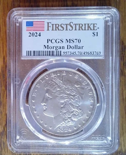 2024 Morgan Silver Dollar PCGS MS70 First Strike (769)
