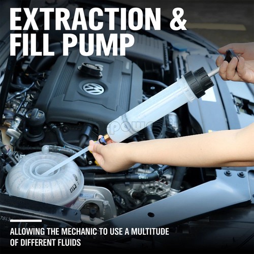 Fluid Extraction Filling Syringe Transfer Liquid Pump Oil Extractor Automotive - Afbeelding 8 van 10