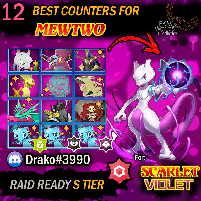 Mewtwo Tera Raid Counters Battle Ready Bundle ⚡POKÉMON SCARLET and VIOLET ⚡