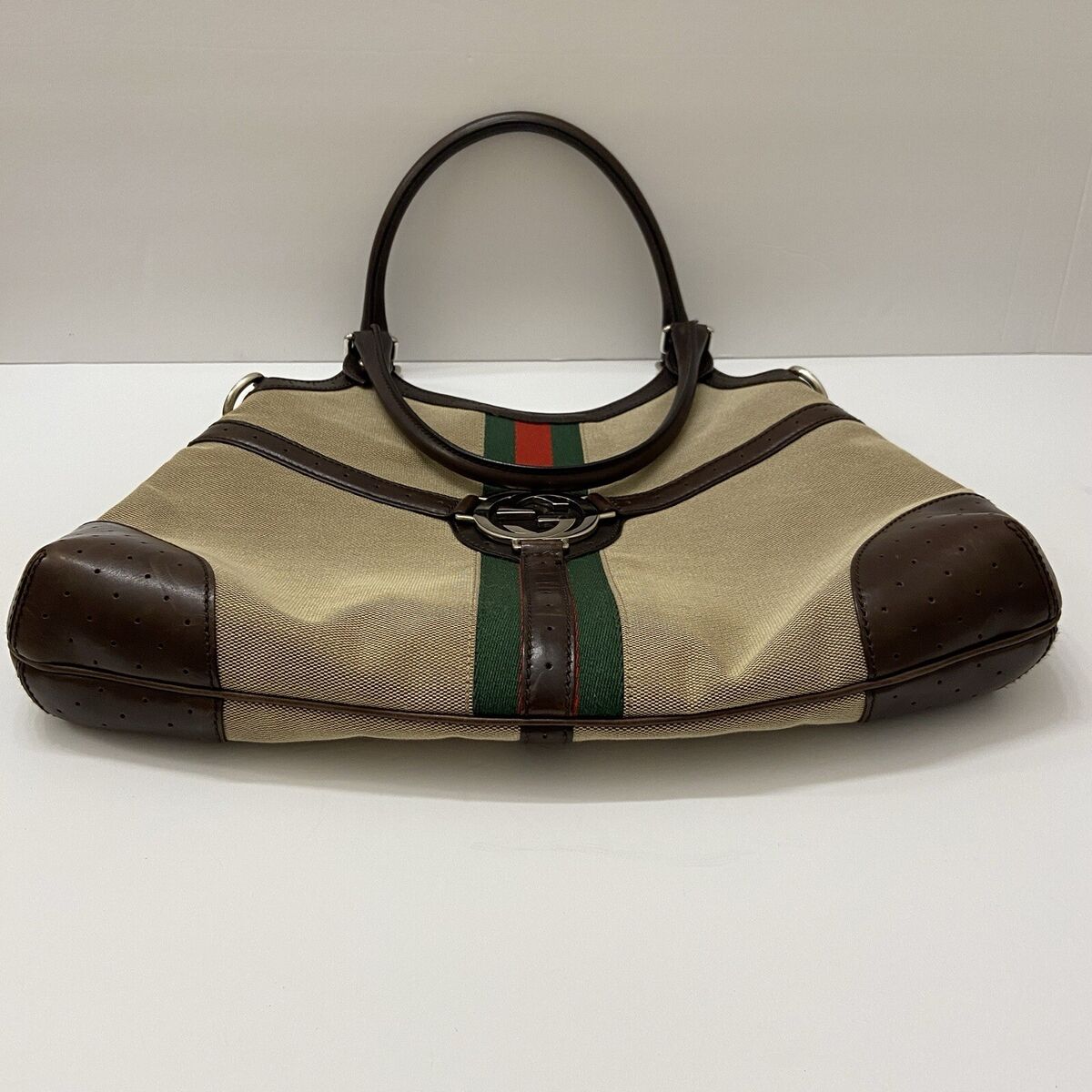 Gucci Canvas Reins Hobo Bag | eBay Gucci Canvas Reins Hobo Bag | eBay