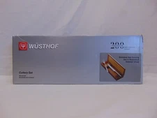 WUSTHOF Stainless Cutlery Set In Rosewood Case