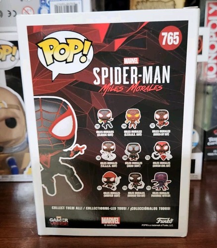 Funko Pop! Vinilo: Miles Morales #765 Spider-Man traje clásico nuevo en caja con protector - Imagen 4 de 8