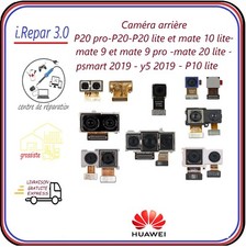 caméra arrière huawei p10 lite-p20-pro-lite-mate 9-mate 20 lite-psmart 19-y5 19