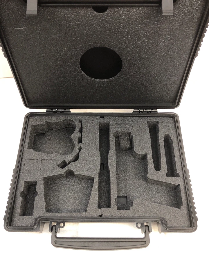 Plastic Gun Case Springfield Armory XDM 45 Pistol Black w Foam Insert - Image 4 of 4