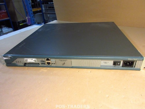 Routeur filaire Cisco 2811 2 ports 10/100 services INCL 1X WIC 1T & 1X WIC 1B S/T - Photo 3/3