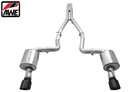 AWE Touring 3" Cat-Back Exhaust w/ Black Tips For 2015+ Dodge Charger 6.2L/6.4L