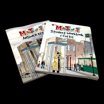 New MathTacular 4 Student Workbook Tool Kit Answer Key Book Homeschool Studies
