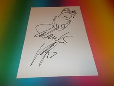 Rolando Villazon Art Oper  signiert Autogramm + Zeichnung auf Briefkarte in per.