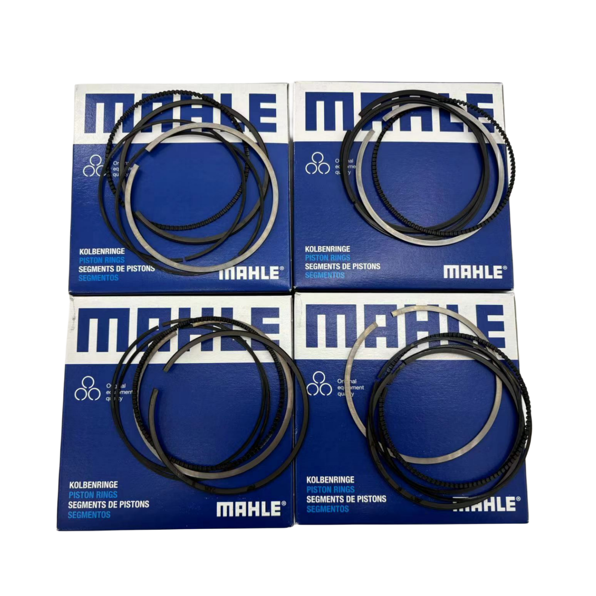 MAHLE Performance Piston Ring Set – 4.030 In Bore, File Fit, Plasma Moly, For 8-Cylinder Engines - View #7