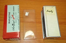 Airequipt Aluminum Slide Tray Magazine with 36 Individual Holders Dust Cover Box