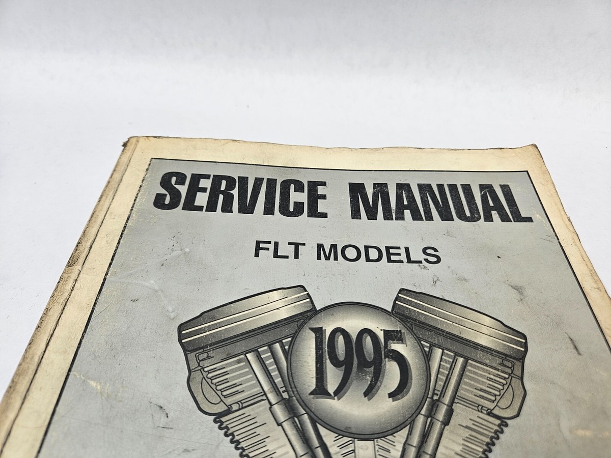 Used OEM 1995 Harley-Davidson Service Manual FLT Models