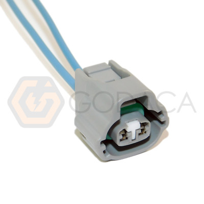1x Connector 2-way 2 pin for Toyota Turn Signal Light 90980-11162