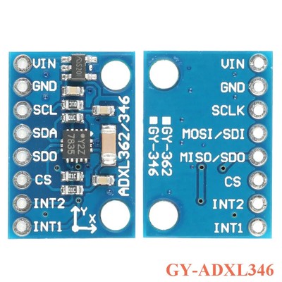 ADXL346 3-Axis Digital Acceleration Sensor Module I2C SPI Interface