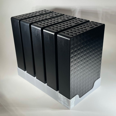 Seagate Expansion Desktop External Hard Drive Rack Holder Case Caddy