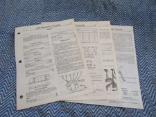 1969 PLYMOUTH PONTIAC CHRYSLER HEMI FACTORY TUNE UP SPECIFICS SPEC MANUAL SHEETS