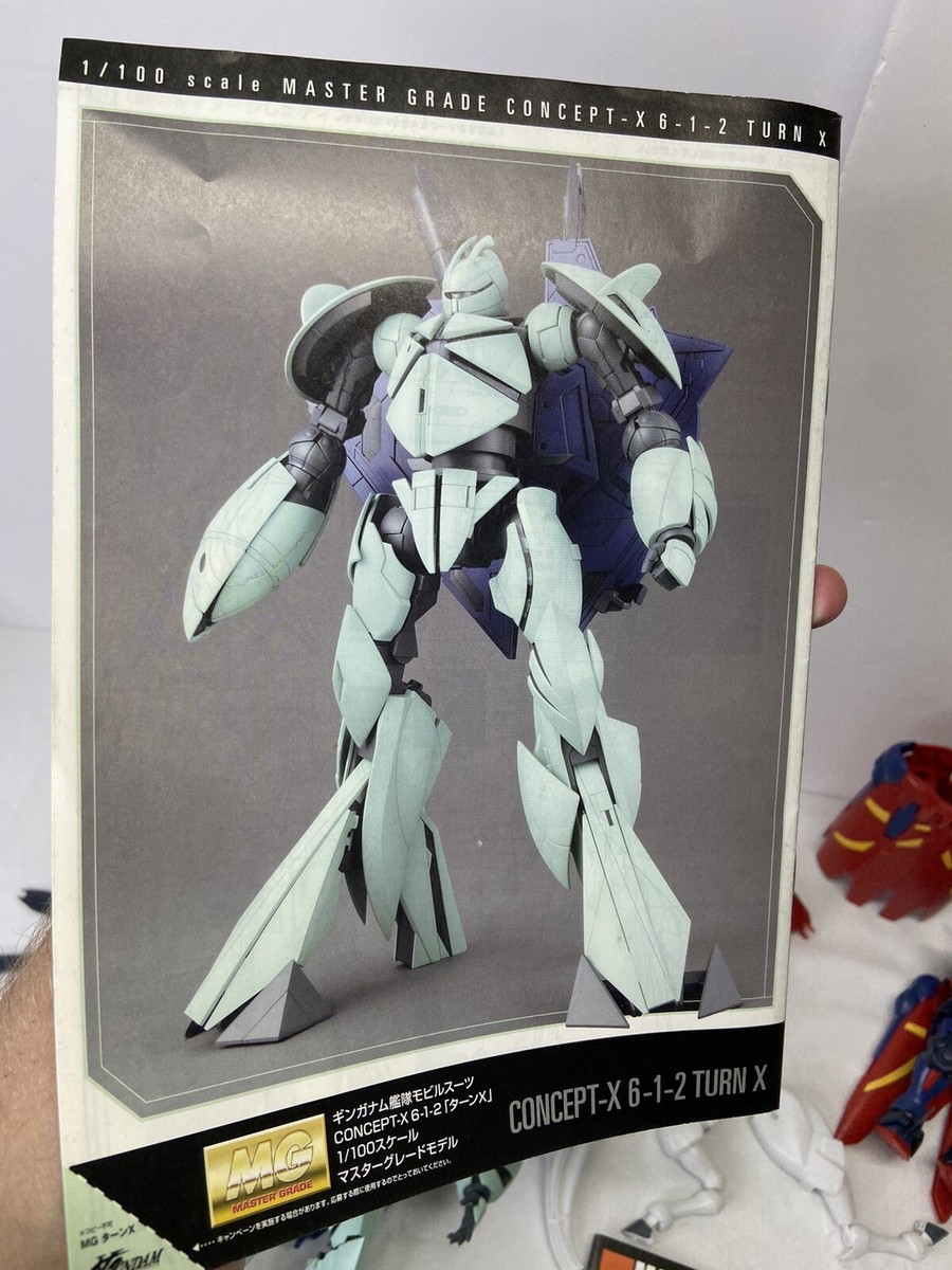 Master Grade MG 1/100 Concept X 6-1-2 Turn X Gundam Built Master Grade MG 1/100 Concept X 6-1-2 Turn X Gundam Built