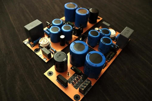 HiFi D.Klimo MERLINO 6DJ8 ECC88 CCA Tubo Preamplificador Preamplificador Kit Hágalo Usted Mismo Réplica 1:1 - Imagen 2 de 6