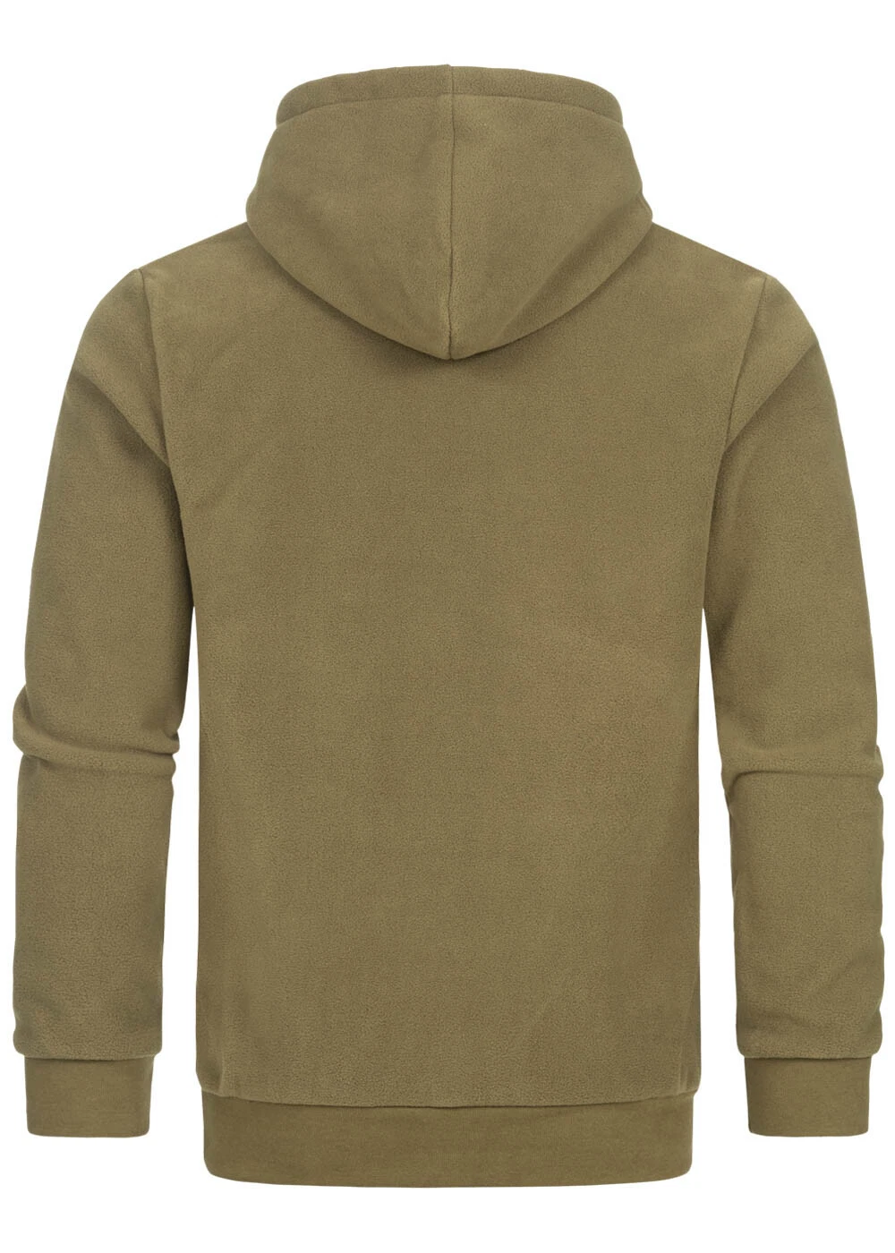 SACAI Felpa con cappuccio uomo Indicode neo orsacchiotto in pile pullover borsa per canguro corda 2 toni