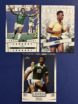 PEL'E BRAZIL 2022-23 LEAF LEGENDS FIFA WORLD CUP LOT - Main Image