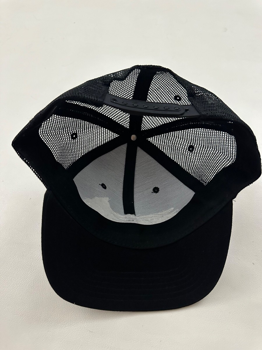 FUGU Z Logo Graphic Black Trucker Hat Cap One Size | eBay