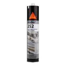 SIKA Sikaflex 252 Polyurethane Assembly Adhesive 300ml Cartridge Black