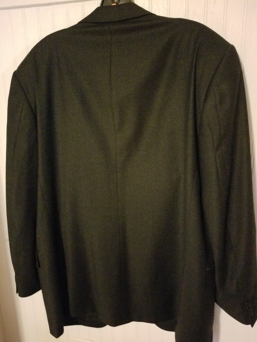 Veste Costume Homme Canali 100% Laine - Made In Italy, Taille 58 IT / 48 US, 3 Boutons, état Très Bon