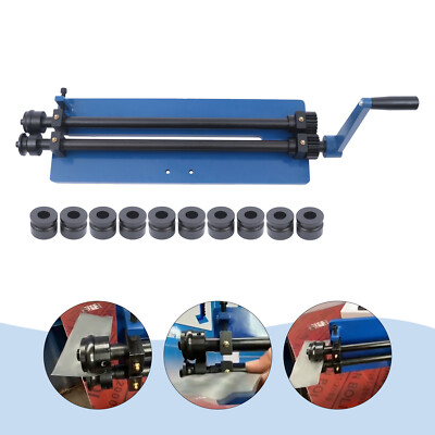 Rundbiegemaschine Sickenmaschine 460mm Manuell Bördelmaschine mit 6 Würfelsätze