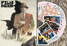 Playing Cards (Poker Deck 54 Cards) FILM NOIR Vintage Movie Poster FlonzGift 008