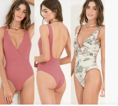 Maaji Reversible Serena One Piece Swimsuit Sz Medium Never Worn EUC