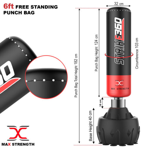 Free Standing Boxing Punching Bag Stand Kick Heavy MMA Martial Art Training - Picture 27 of 178