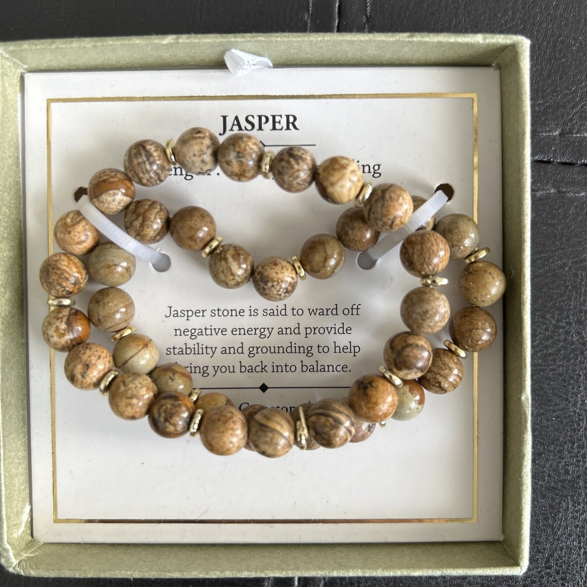 Jasper Strength Clarity Grounding, Ward Off Negative Energy