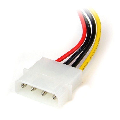 Evercool 80mm x 80mm x 25mm 3 Pin RED LED Fan includes 4 pin adapter and screws! - Picture 5 of 6