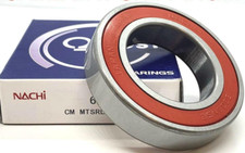 NACHI 6008 2NSE DEEP GROOVE BALL BEARING, RUBBER SEALD 2RS 40x68x15 mm