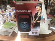 Santana Mumbo 6.5 Portable PA Karaoke Speaker Bluetooth 5.0 w/ Color Lights
