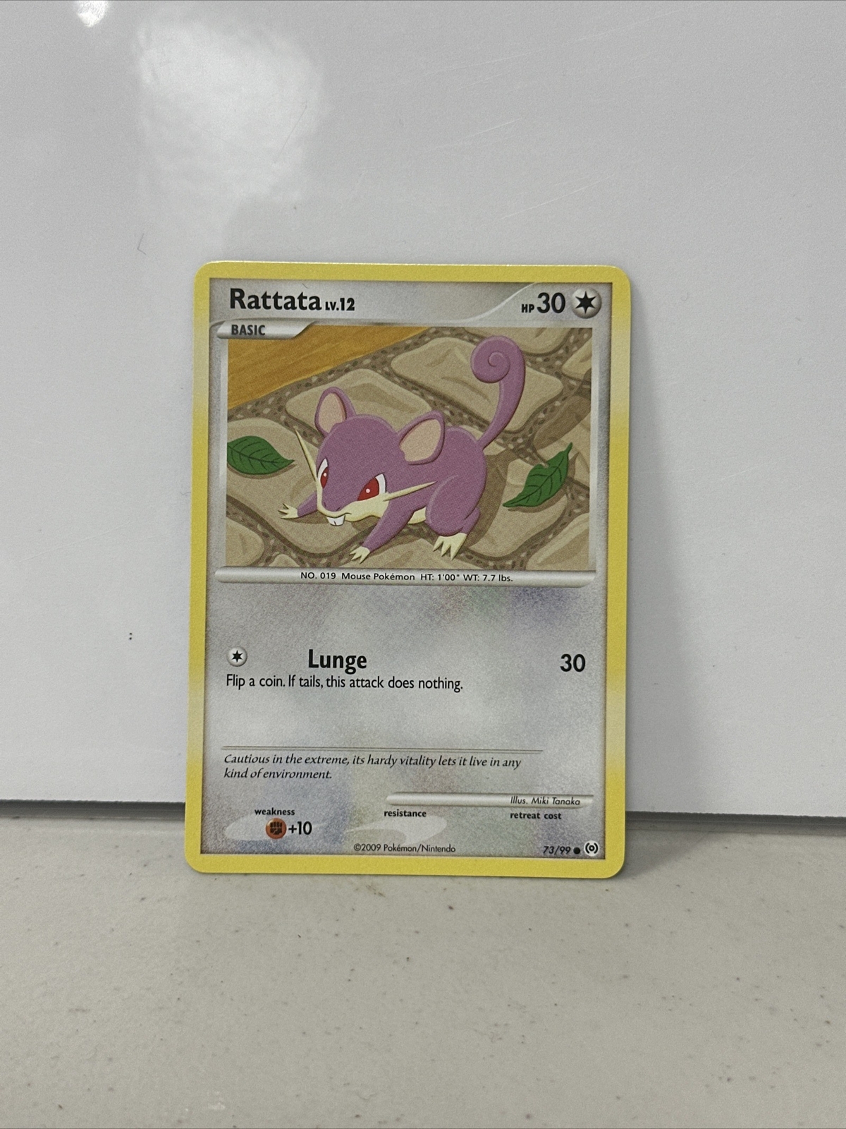 Rattata 73/99 - Arceus - Common - Pokemon Card TCG - NM