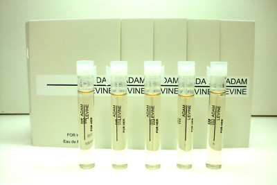 5x Adam Levine FOR HER EDP Perfume Samples 0.03oz EACH - NEW