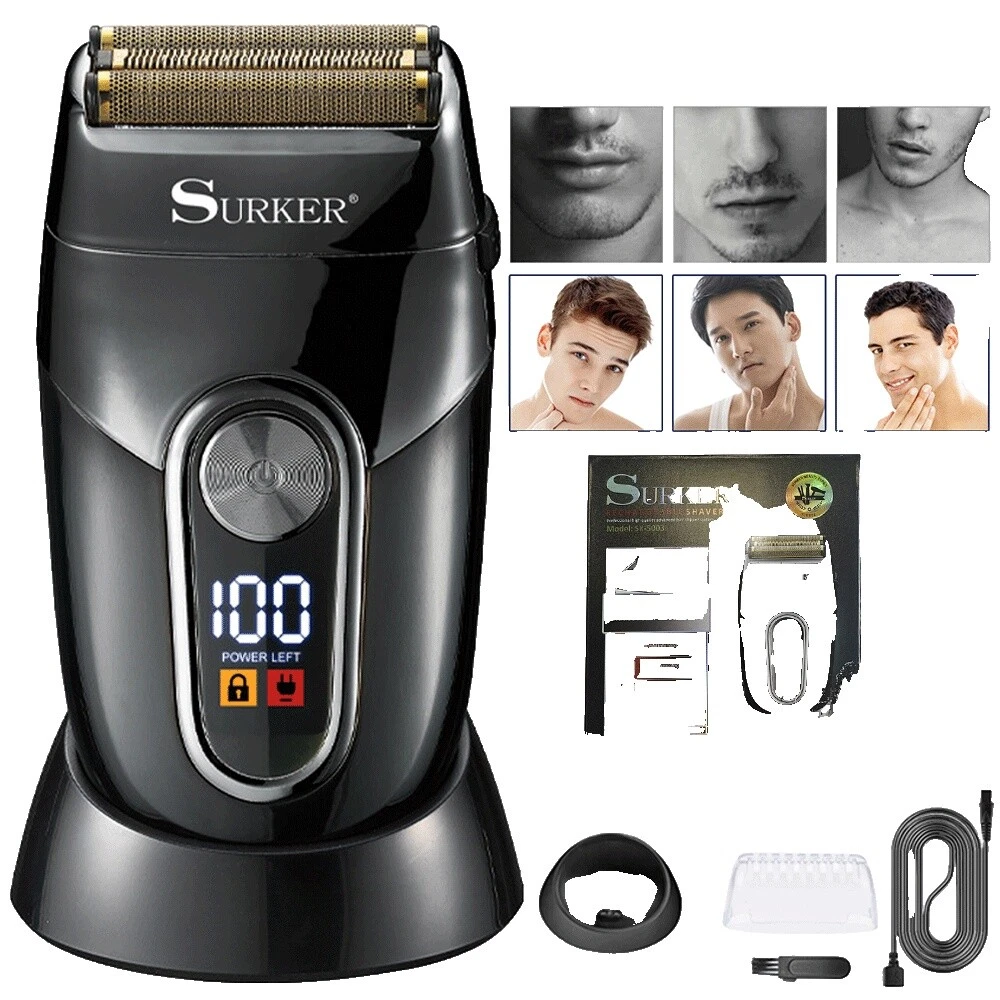Men's Electric Shavers with Swivel Cord
