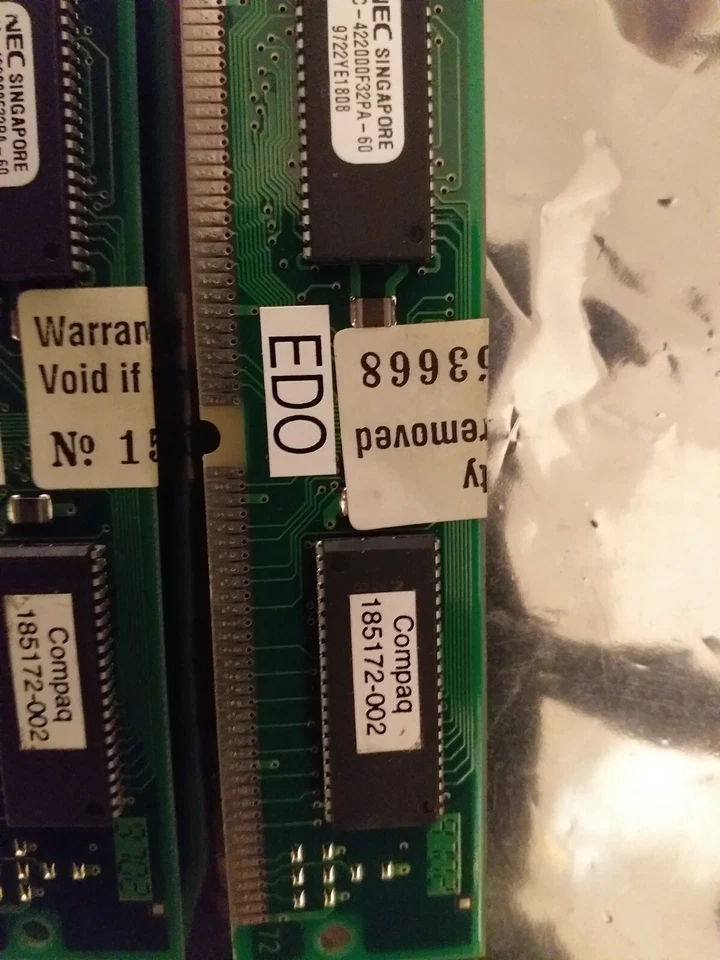 COMPAQ 16MB EDO SIM  CPQ 185172-002 - Image 2 of 4