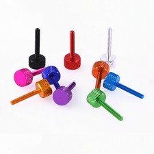 Aluminium Knurled Thumb Screw M3 20mm Computer Screw Flat Knurled Thumb Screws