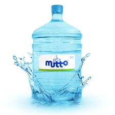 Mutto Premium Quellwasser Wassergallone Flasche für Wasserspender 19 Liter