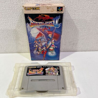 BREATH OF FIRE II 2 Super Famicom Nintendo Japanese box rare