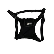 Gear Beast Adult Running Vest Phone Holder Lightweight Black Pocket Adjustable